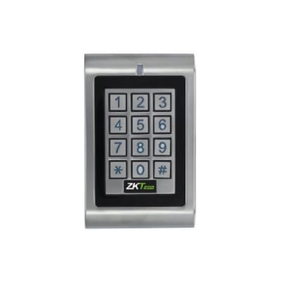 Terminal Standalone Antivandálico ZKTeco - Control de Acceso con Verificación Clave y Tarjeta