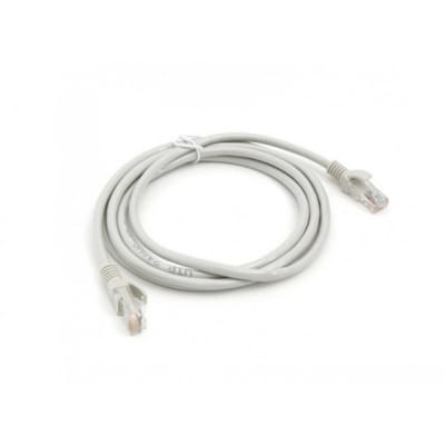 Cable Patch Cord Cat6 26AWG 10 metros Cobre LSZH Gris