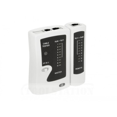 TESTER RED RJ45, probador de cable de RED UTP/STP RJ45/RJ11/RJ12 S/BAT9V