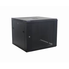 Rack 9U Pared Muro Negro 60cm-Fondo LINKMADE1