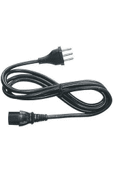Cable de Poder 3x0.75mm. C13/C14 x 1.8mt para UPS