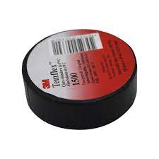 Cinta Aisladora Huincha Negra 3M 5mt PVC 1500 18mm 0,13mm 600V 80ºC1