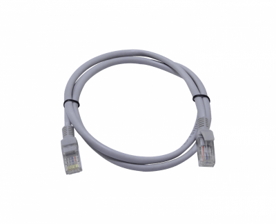  Cable Patch UPT Cat5E Gris Cable Patch Inyectado Multifilar 1mt.