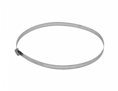 Abrazadera Metálica ajustable 235mm, Diametro-45-250mm Espesor-12mm