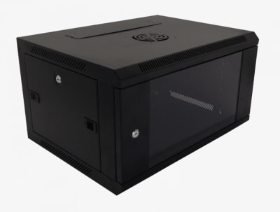 Gabinete Rack45CM 5U, pared Negro.1