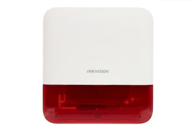 Sirena Inalambrica Roja Para AXPRO DS-PS1-E-WB Hikvision