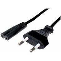 Cable Poder 1,8mt 180cm s/Tierra Normal-10A Tipo-8-C7-Hembra 0