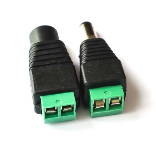 KIT Juegos de Conectores DC Macho/hembra Jack 100 unidades2