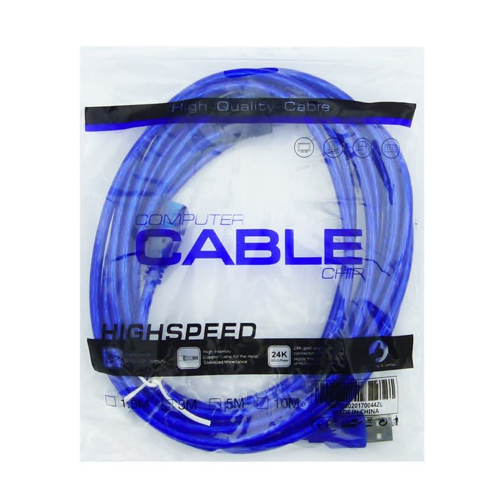 Cable USB 2.0 Extensión de 1.5 metros C/Filtro3