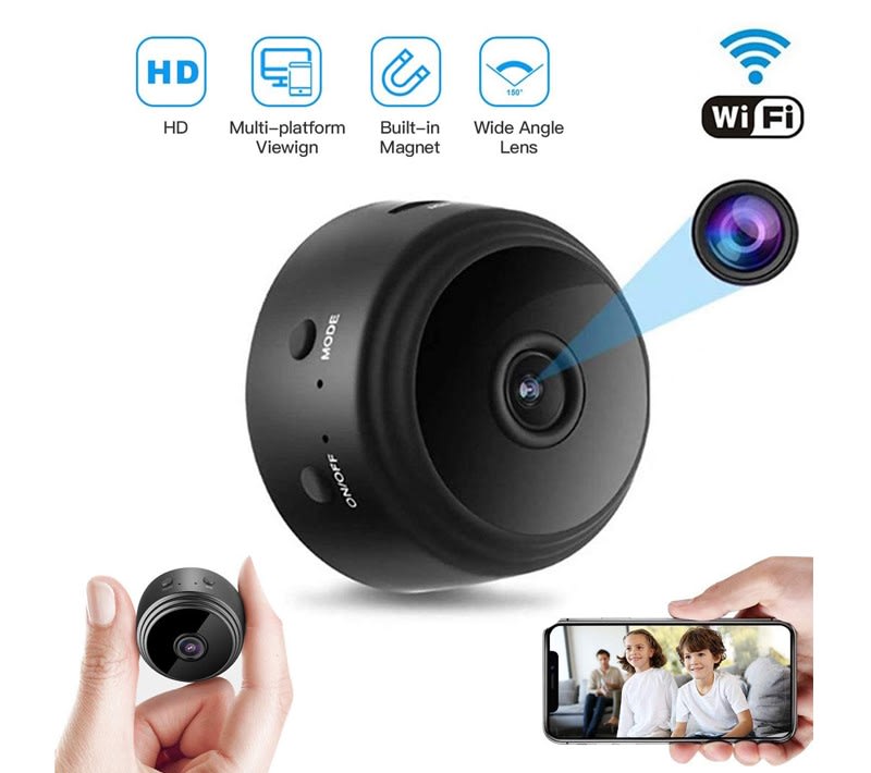 Camara Mini Espia Wifi, USB Recargable, TF.2