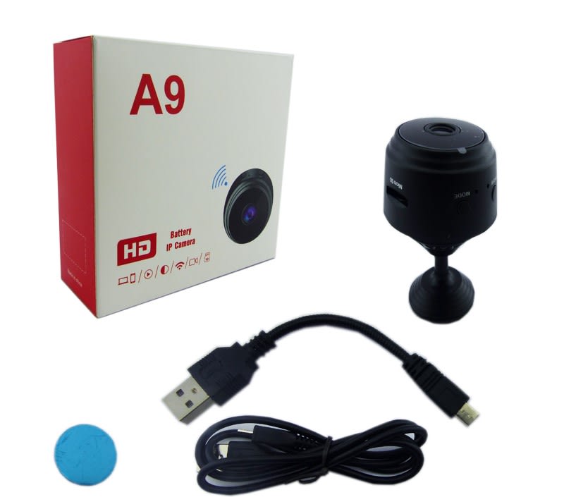 Camara Mini Espia Wifi, USB Recargable, TF.4