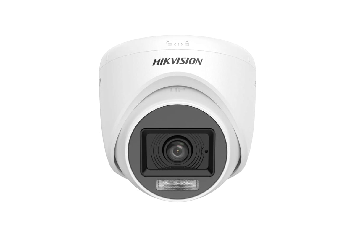 Turret TVI 3K Smart Dual Light 20m Audio  lente 2.8mm de interior  Hikvision3