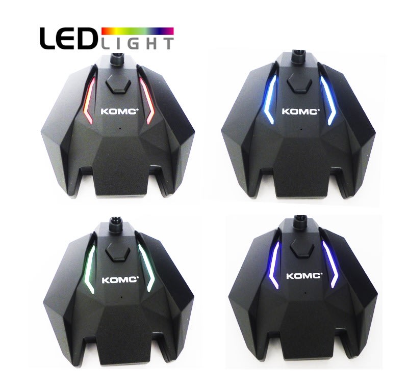 Microfono M3 Para PC Con Luz Y Tarjeta De Sonido.3