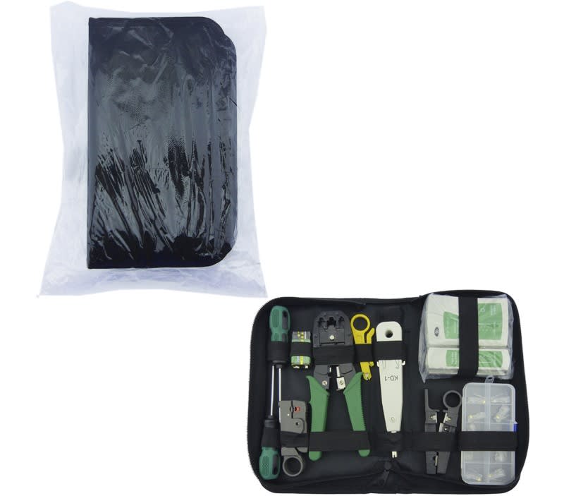 Set De Herramientas Para Redes RJ45-RJ11 Con Estuche De 11 Piezas.3