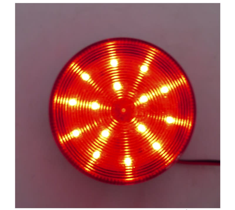 Baliza De 15 LED Strobo Mini De Luz Roja, 12 Volt.2