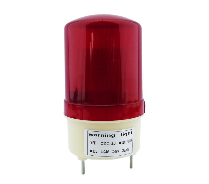 Baliza Strobo De 16 LED Grande Con Sirena Color Rojo. 0