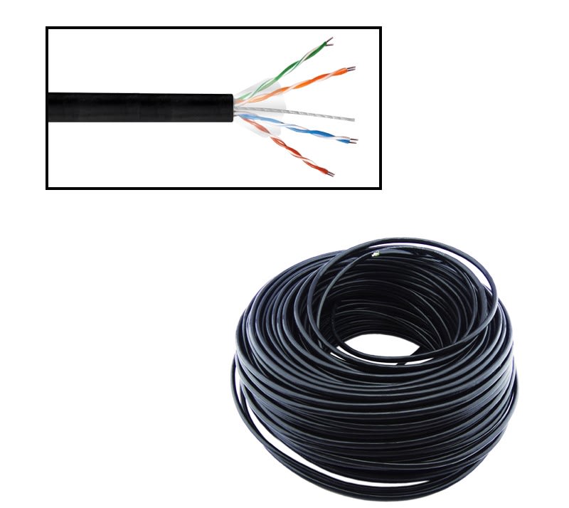 Cable UTP cat5e 100 mt. Exterior Aleación CCA.2