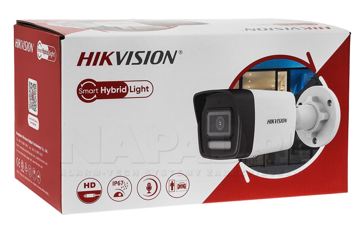 Camara IP 4MP Smart Dual Light 30m DS-2CD1043G2-LIU 2.8mm Hikvision2