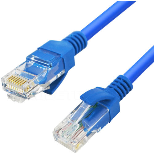 Patch Cord Cat5e 2mt, Azul  0