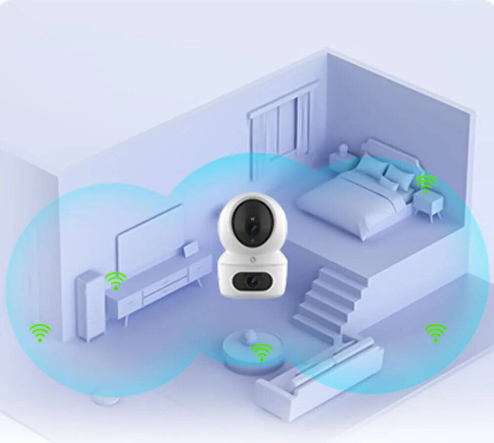 Camara PT H7C Dual WiFi 2K + 2K CS-H7c-R100-8G44WF Ezviz4