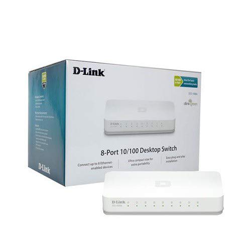 Switch DES-1008A 8-PORT FAST ETHERNET SWITCH 0