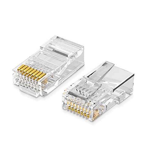Conector macho RJ45 Cat6 de cristal (100 uni)2