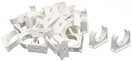 Abrazadera PVC para Tubo Blanco 16mm1