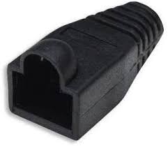 Capuchón Funda Color NEGRO unidad para RJ45 0