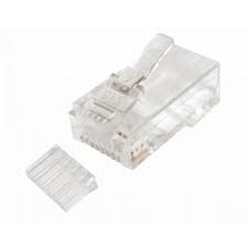 Conector cristal Cat6 UTP RJ45, 10-unids p/Unifilar.2