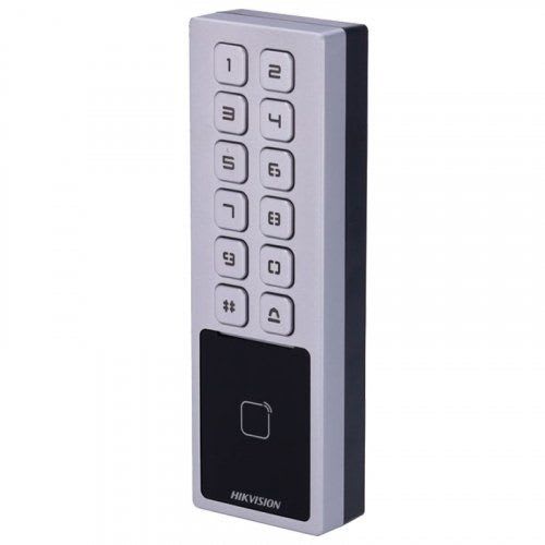 Teclado Exterior WiFi Antivandálico IP65 + IK08 huella, bluetooth Administrable en la nube HIKVISION 0