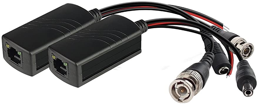Balun, Transceptor HD Terminal Cable BNC + Input Power. 0
