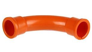 Curva 90° Conduit Cementar Inyectada Naranja 25mm1