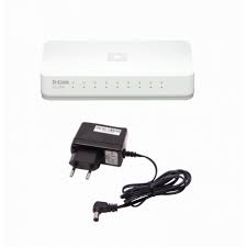 Switch Desktop no-Administrable no-Rack inc5v1A, D-LINK 8-1000 Gigabit3
