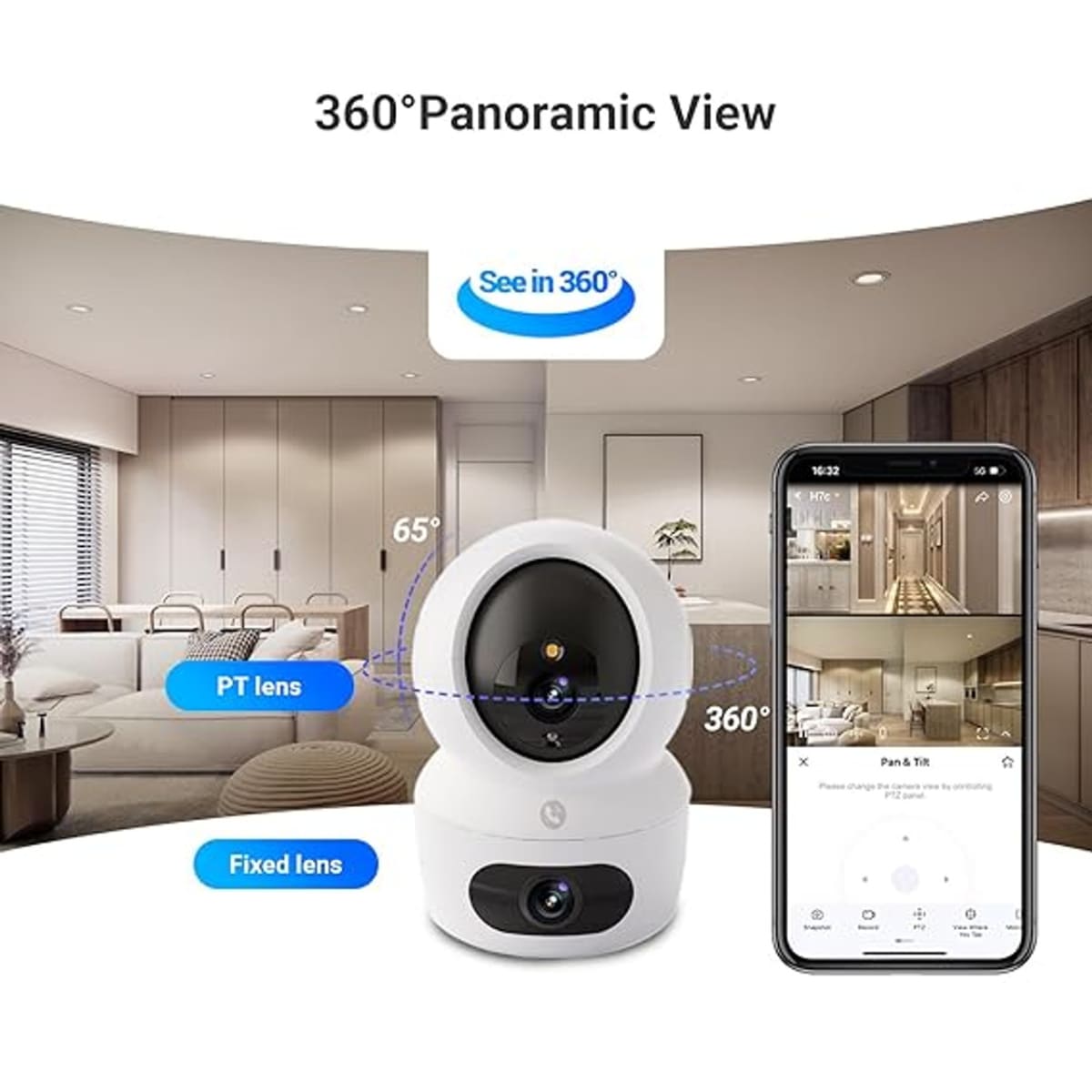Camara PT H7C Dual WiFi 2K + 2K CS-H7c-R100-8G44WF Ezviz2