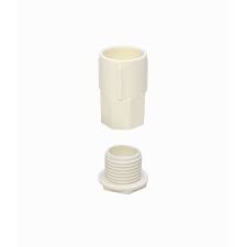 Salida de Caja PVC para Tubo, 16mm Blanca1