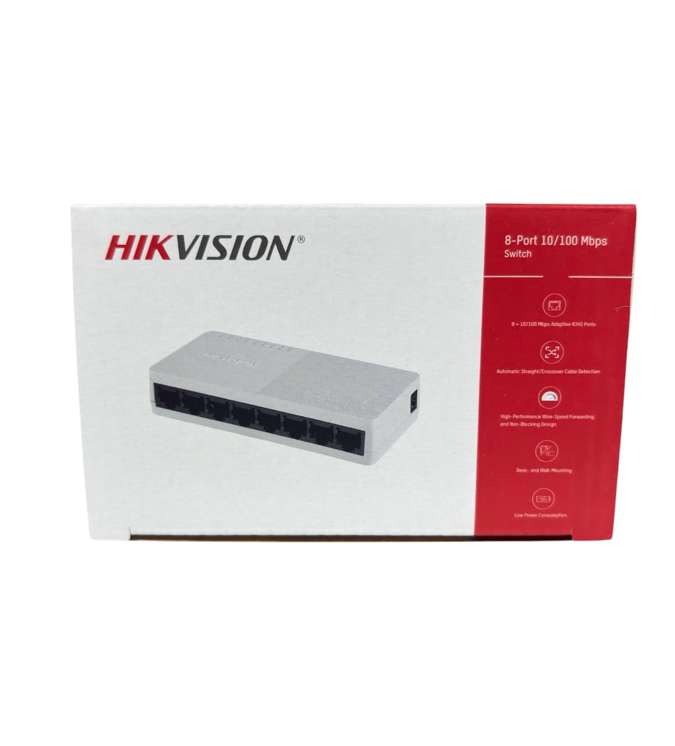 Switch De Escritorio De 8 Puertos Ethernet Hikvision3