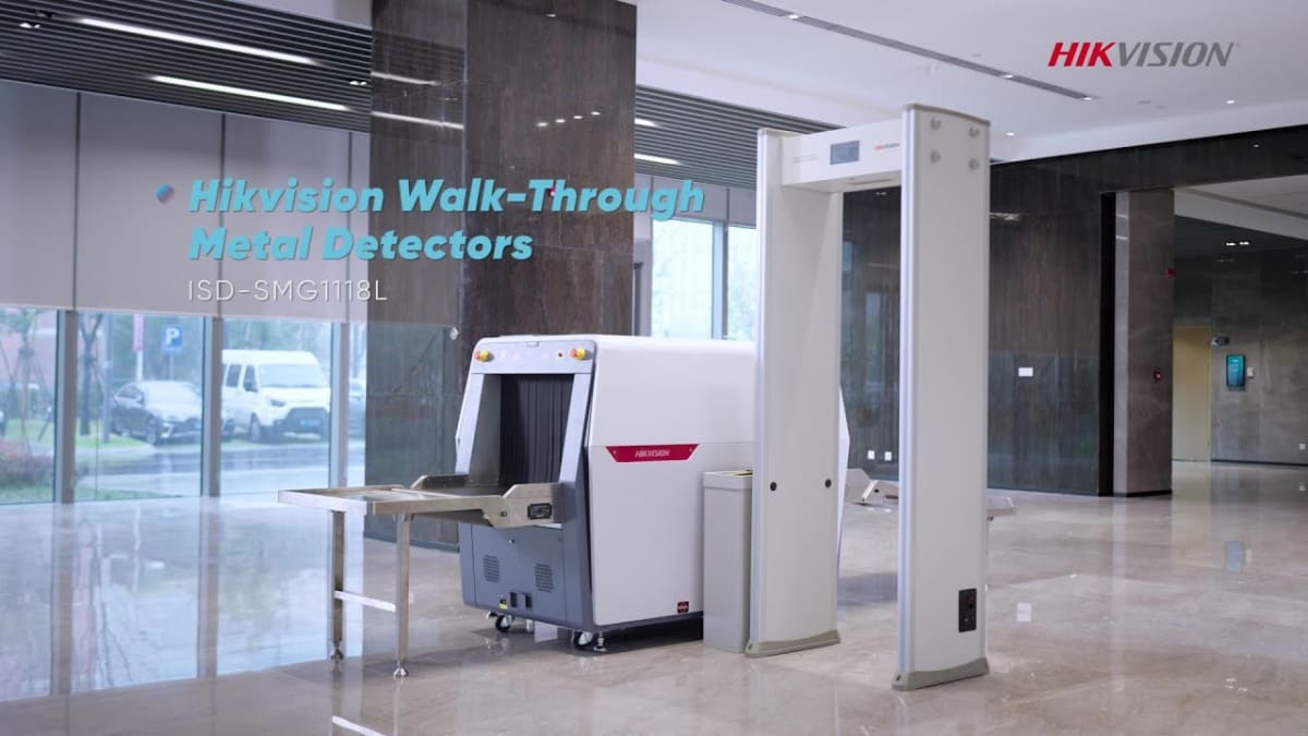 Pórtico Arco Detector de Metales de 18 Zonas HikVision4