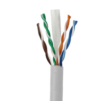 Cable UTP Interior Cat6 23AWG Gris caja x 305 mts2