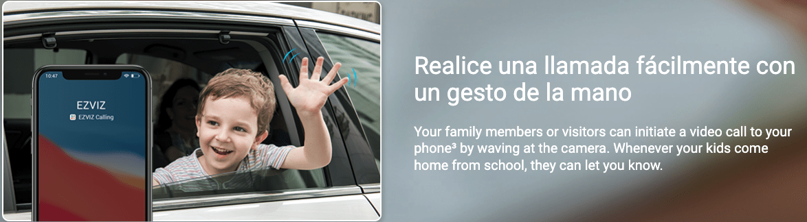 Camara WiFi 3K H3C IR 30m ColorNIGHT Detec personas IA Strobo Exterior, lente 2,8mm7