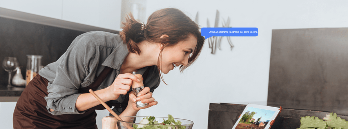 Camara WiFi 3K H3C IR 30m ColorNIGHT Detec personas IA Strobo Exterior, lente 2,8mm10