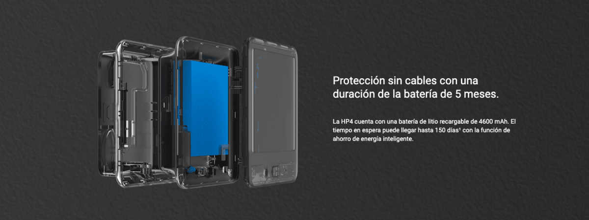 Timbre Inteligente 2MP Inalambrico con Bateria CS-HP4-R100-6E2WPFBS Ezviz8