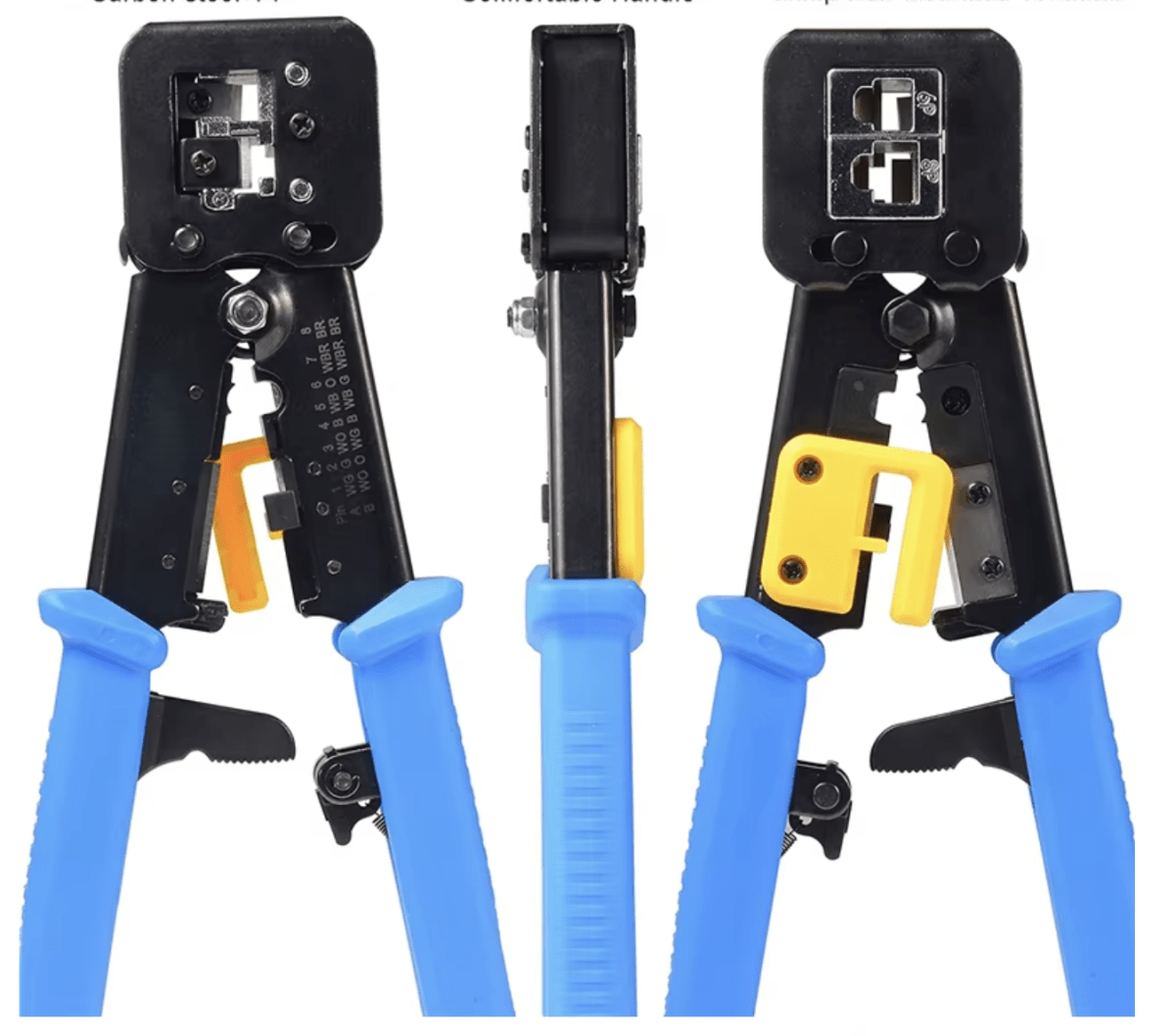Herramienta Crimpeadora EZ para RJ45, RJ12 Pass Through5