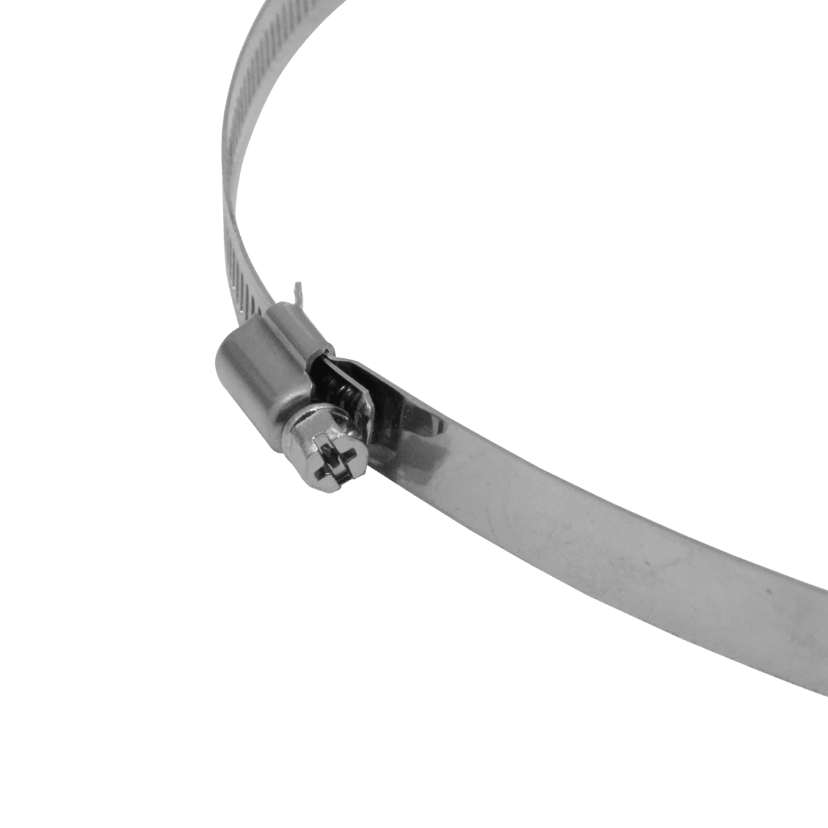 Abrazadera Metálica ajustable 235mm, Diametro-45-250mm Espesor-12mm2