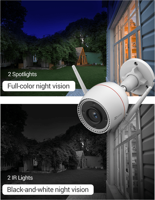 Camara WiFi H3C 4MP 2K+ IA CS-H3c-R100-1J4WKFL 2.8mm Ezviz2