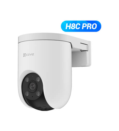 Camara PT WiFi H8C Pro CS-H8C 2K IA Audio Auto Tracking Sirena y Luz  4mm Ezviz2