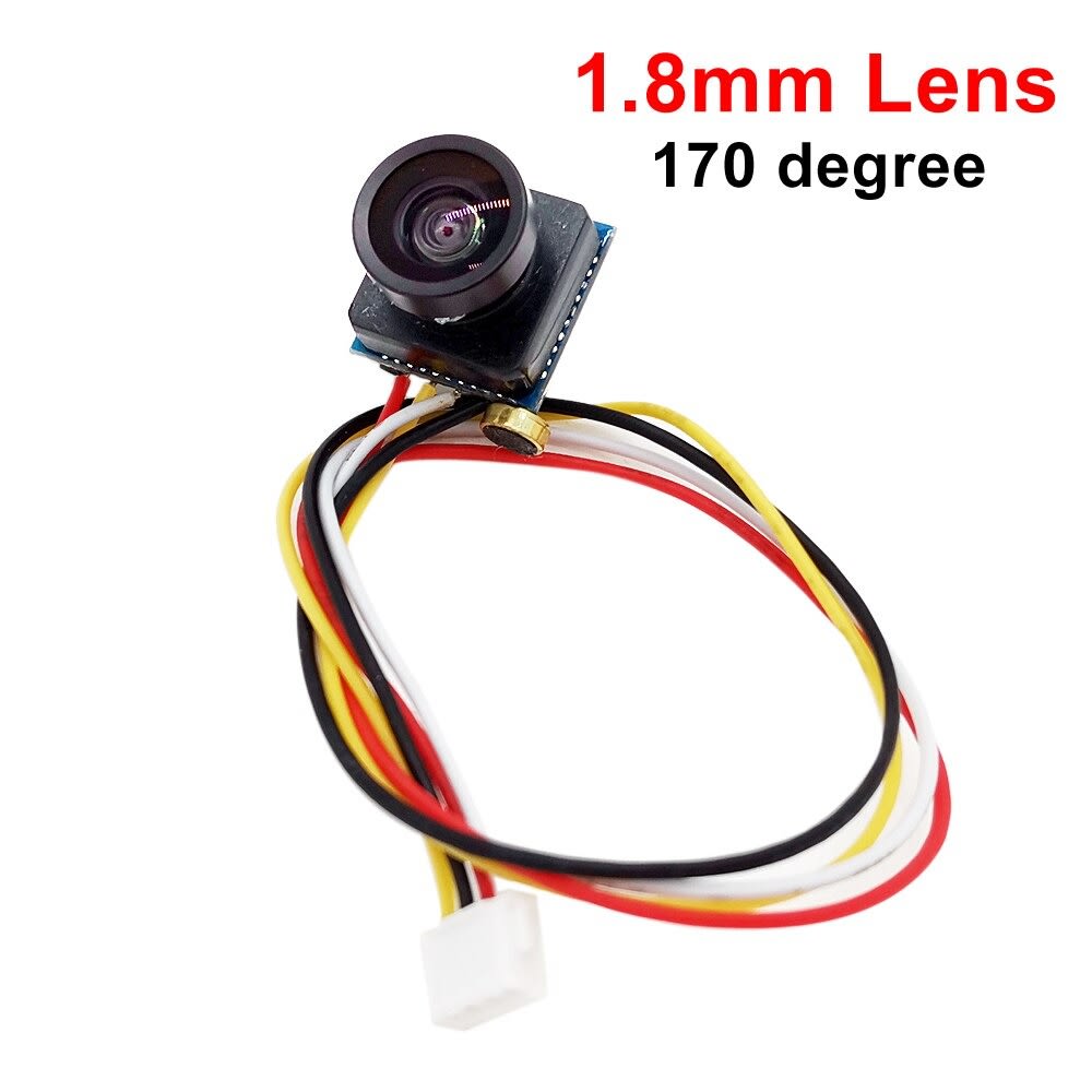 Cámara espía analógica 1,8mm, lente gran angular 170º de 12x12mm seguridad3