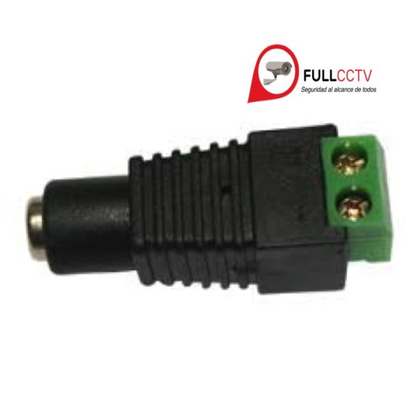 Conector DC Jack Hembra para CCTV 2