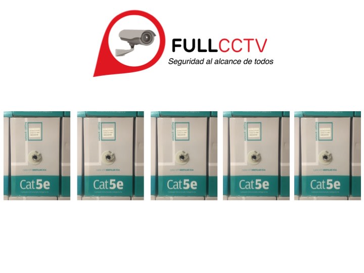 Cable UTP Interior Cat5e Aleación (CCA) caja x 305mts.3