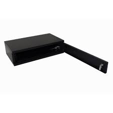 Gabinete/Rack de Mesa Negro Puerta-Fierro Liso 2U-138mm 30cm-Fondo, 53.5 x 31.5 x 15 cm2
