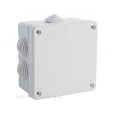 Caja Estanca, Distribución, PVC 100X100X50mm C/conos 0